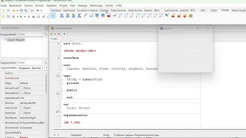 #Programmieren Lernen mit Lazarus Die Integrierte Endwicklungsumgebung vom Lazarus