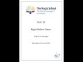 Year 10 English Language