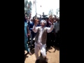 Old man dancing in gangath