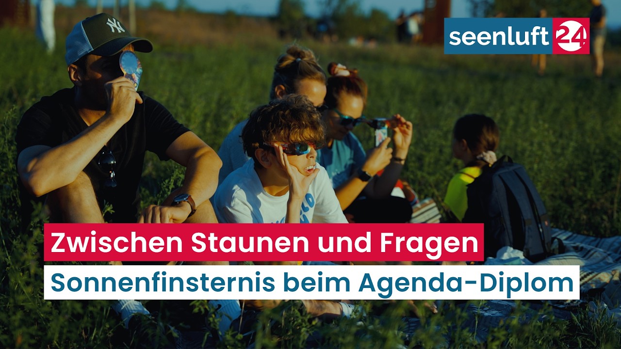 Zwischen Staunen und Fragen - Sonnenfinsternis beim Agenda-Diplom