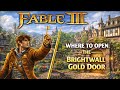 Fable 3 | Brightwall Gold Door
