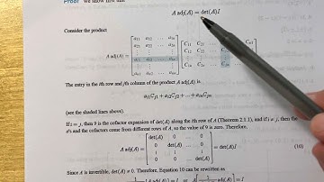 2.3 - Properties of Determinants; Cramer’s Rule (Part 3)