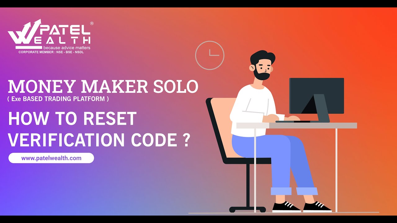 How to Reset Verification code - Money Maker SOLO - YouTube