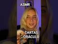 ASMR CARTAS DE ORÁCULO #asmr #asmroráculo #asmrdormir #asmrmeditación #asmrelax #asmrlimpieza
