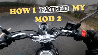 How I Failed My Mod 2 Test - Honda Monkey Pov Ride 