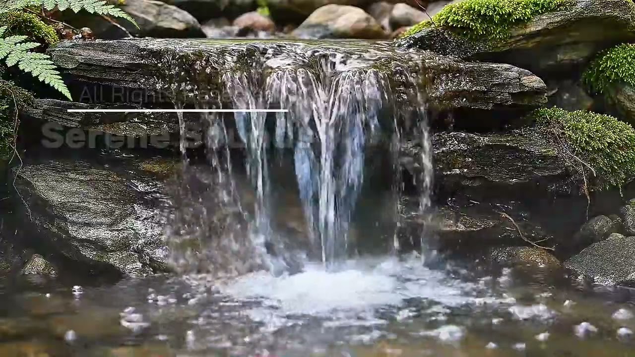 ASMR Mossy Forest River | Clear Mountain Stream | Sleep Relax Meditate | Real Shoot 8 Hour (4K)