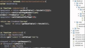 Zend Framework 2 -- 05 10 Demo Pagination in the Controller