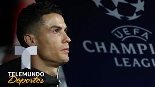 Así trataron a Cristiano Ronaldo en su regreso a Madrid por la Champions | Telemundo Deportes