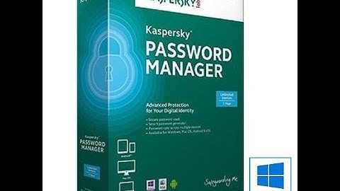Kaspersky Password Manager