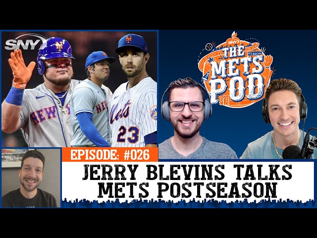 Jerry Blevins joins for a Mets postseason preview with Connor and Joe, The  Mets Pod