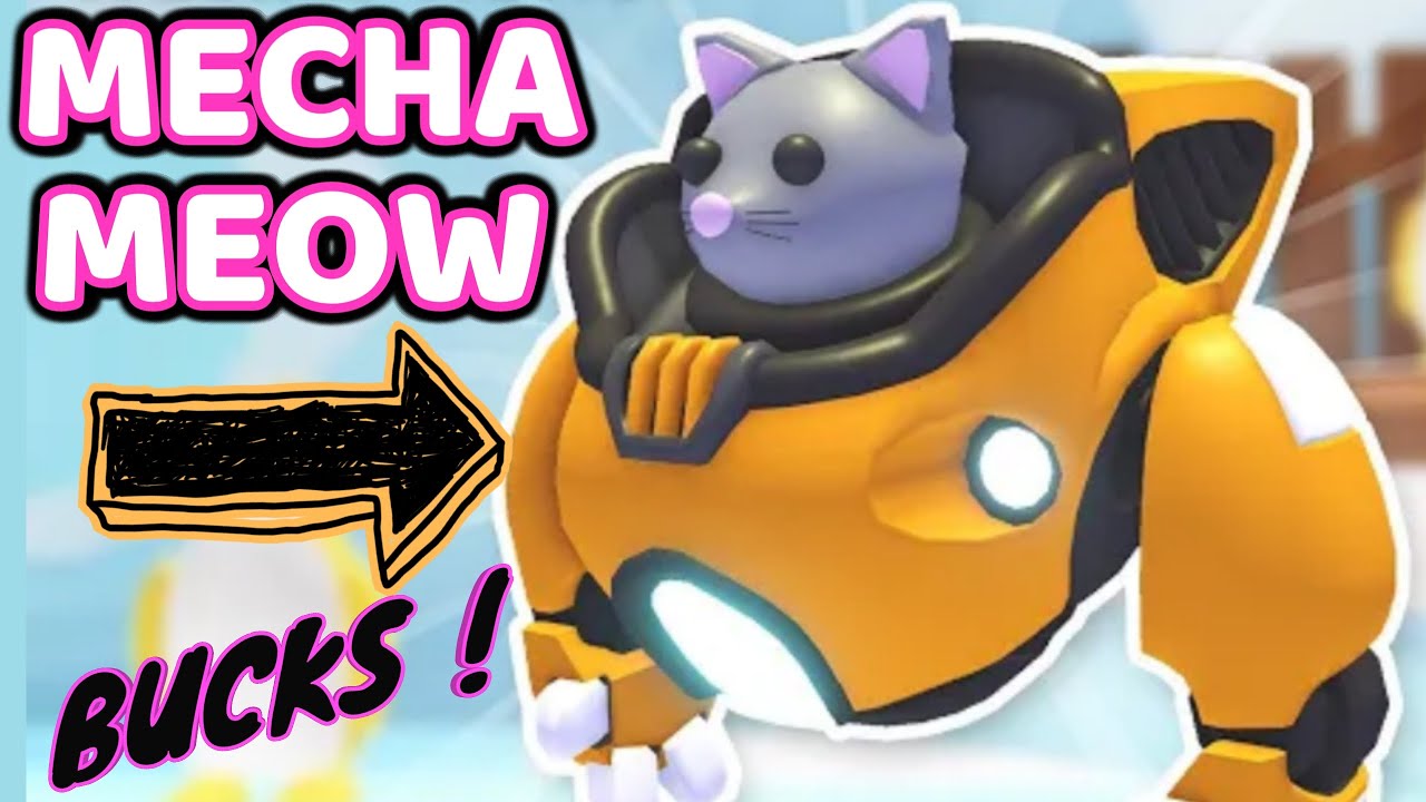 MECHA MEOW CAT LEGENDARY BUCKS PET IN ADOPT ME YouTube mecha-meow-cat-legendary-bucks-pet-in-adopt-me-youtube
