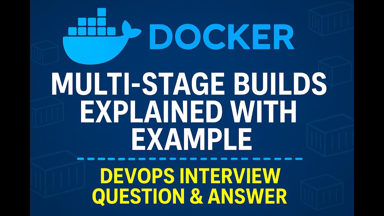 Docker Multi-Stage Builds: The Secret to Tiny Production Images! - YouTube