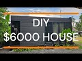 DIY tiny house | Built a Dream House Alone