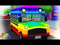 Rainbow Wheels on the bus + More Nursery Rhymes &amp; Songs by Boom Buddies