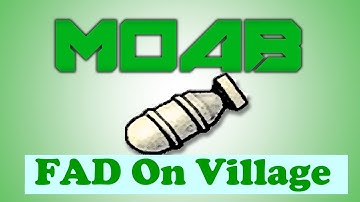 MW3: FAD MOAB On Village!!