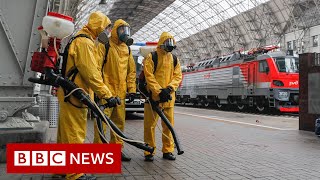 Moscow enters partial Covid lockdown amid rising numbers - BBC News