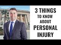 3 Things to know about Personal Injury Claims | Denmon Pearlman Law