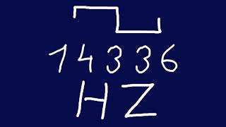 14336 hz square