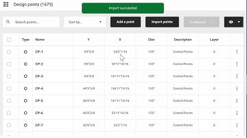 Topcon Digital Layout - Import DWG and CSV file