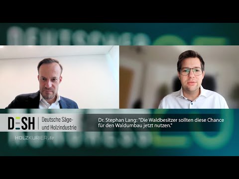 Dr. Stephan Lang: "Die Waldbesitzer sollten diese Chance für den Waldumbau jetzt nutzen."