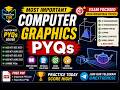 UGC NET Computer Graphics PYQs with Solutions | Most Important Previous Year Questions