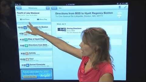 ABC TV App Chat with Francie Black:  Tame your travels with "TripIt"