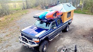 Truck House Life: A Sporty Day in the Life - Solo Kayak Alaska Truck House Adventure - Episode 16