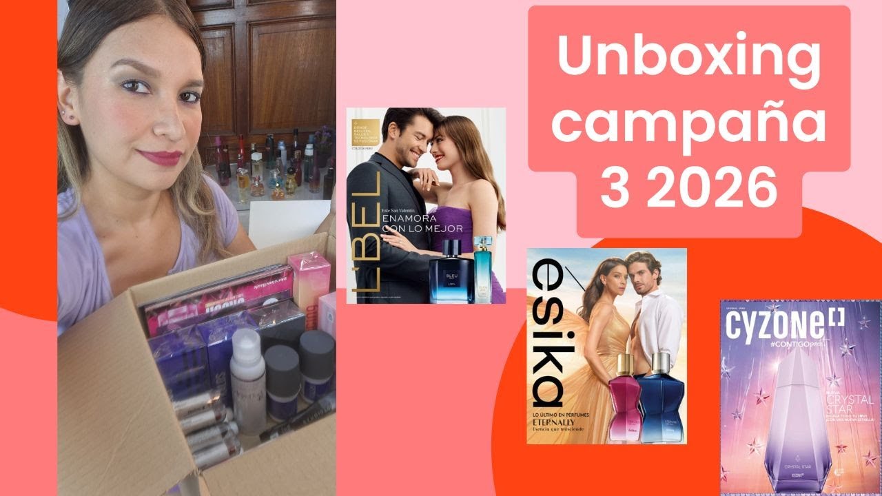 UNBOXING CAMPAÑA 3 2026 DE BELCORP | NUEVO MAQUILLAJE STUDIO LOOK DE CYZONE