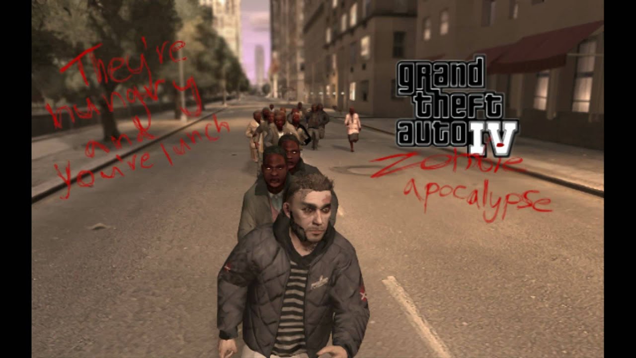 Игру гта зомби апокалипсис. GTA IV мод на зомби апокалипсис.