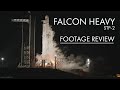 Falcon Heavy Night Launch - Remote Camera Footage Review from SpaceX STP-2 Mission