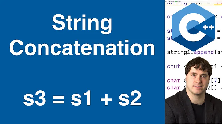 String Concatenation | C++ Tutorial