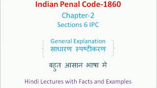 Famous Section 6 IPC (Indian Penal Code 1860) Wealth