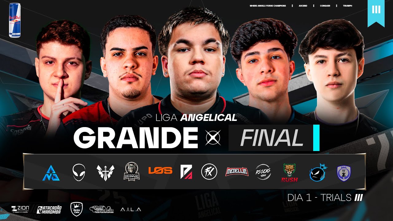 💙🪽LIGA ANGELICAL - FAZ O P, DOLLARS FLUXO, MEDELLIN, ANTI... GRANDE FINAL 1 - Free Fire💙🪽