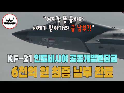 더이상 KF-21 인니와 공동개발 없다! 