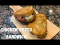 Chicken Pesto Grilled Cheese Sandwich | How to Make Grilled Cheese | Recipe