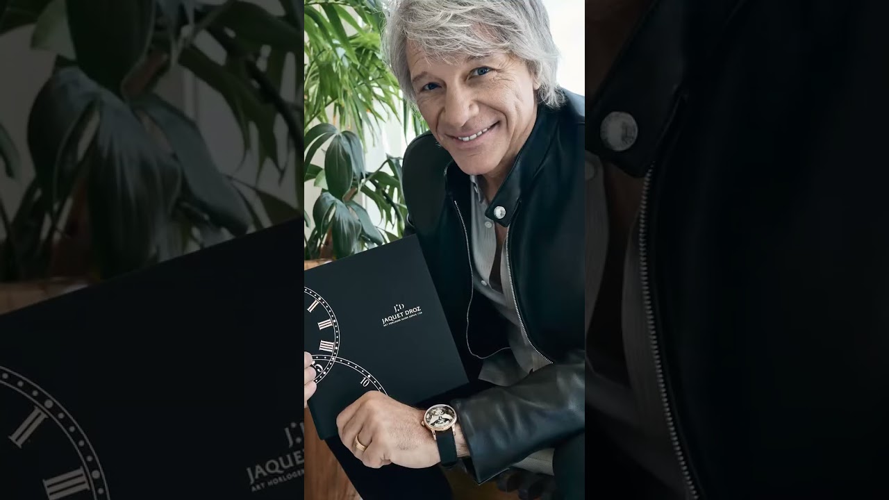 Jaquet Droz Tourbillon Skelet Red Gold - Bon Jovi Unboxing in Palm