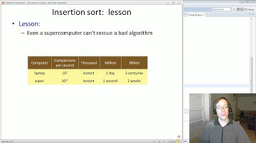 Searching and sorting