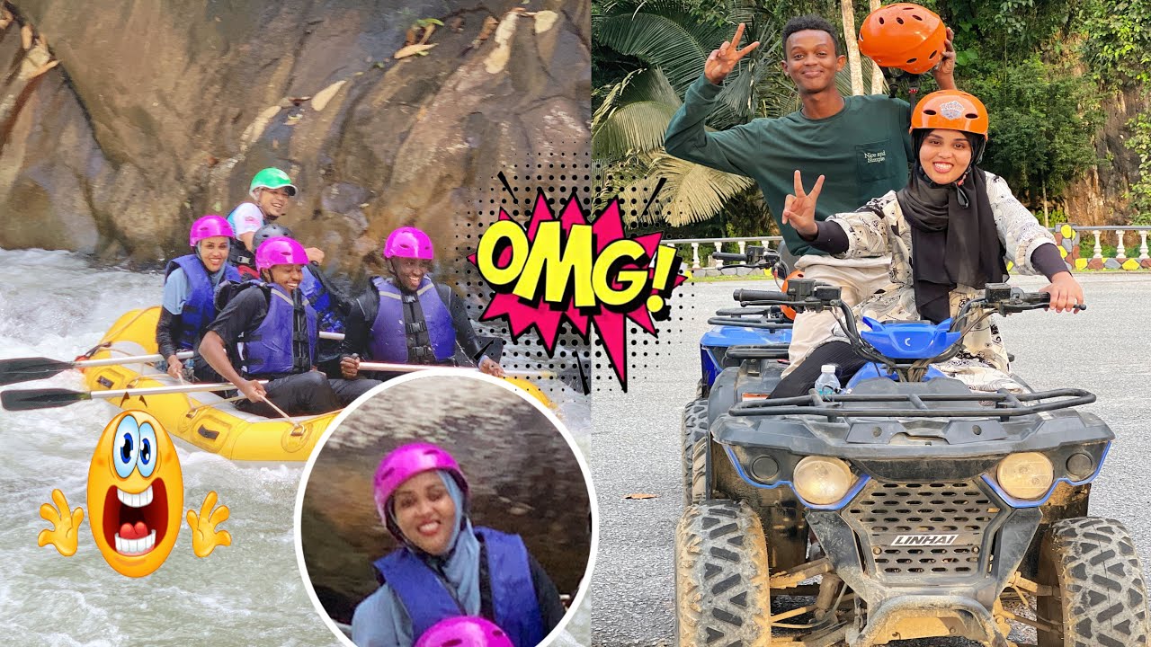 MALIN DHEER OO BASHALKEDA WADATO IYO MARKII UGU HOREESAY OO AAN SAMEENO WATER RAFTING ANI IYO HAZAZI