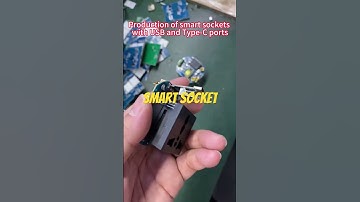 Soldering of smart socket with USB and Type-C.👨🏻‍🔧🛠️🪛🏭💪💪🥰#smartsocket #smarthome #electric