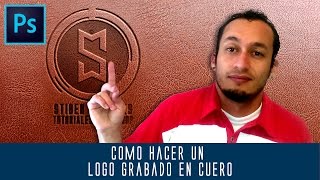 Como hacer un logo grabado en cuero con photoshop by Stiben Morales