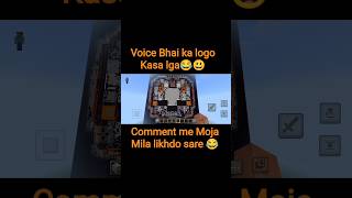 Building Voice Gaming Logo in Minecraft! 🏗️🎙️ (With Official Song) #shorts