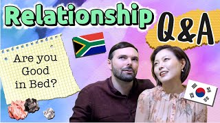 Couple Q & A 🇰🇷🇿🇦| 커플 문답 | International Couple Questions | 국제커플 Doggy & Moggy Ep 49