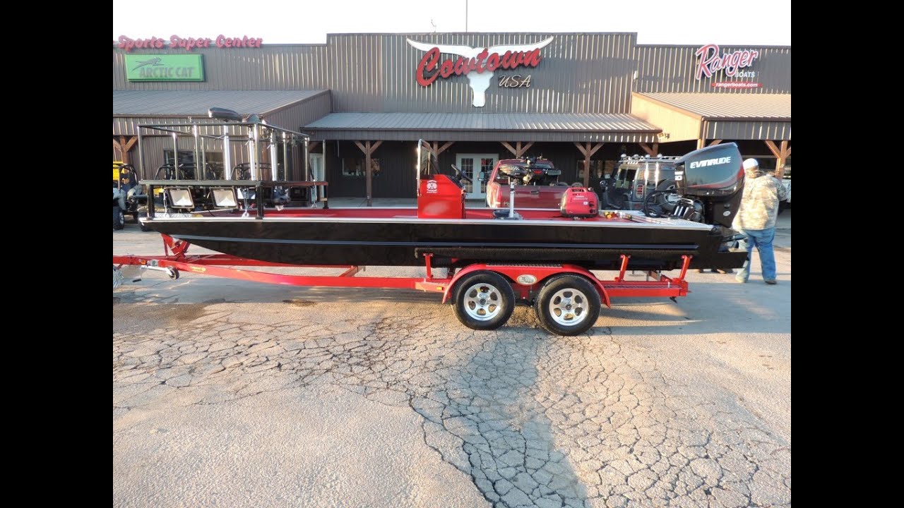 Finished Bowfishing Boat YouTube
