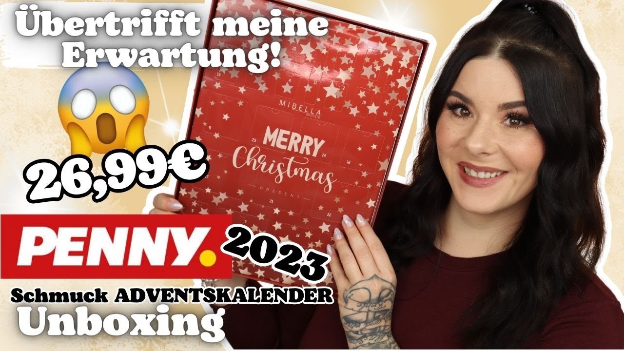 Übertrifft meine Erwartungen 😱 Penny Schmuck Adventskalender 2023 UNBOXING YouTube