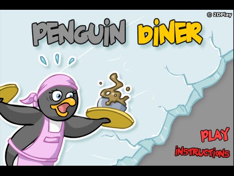 Penguin Diner 2 unblocked  Penguin diner, School games, Penguins