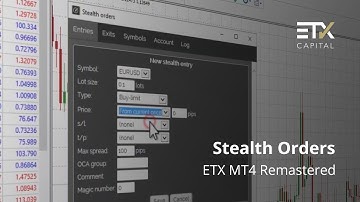 ETX MT4 Remastered Stealth Orders