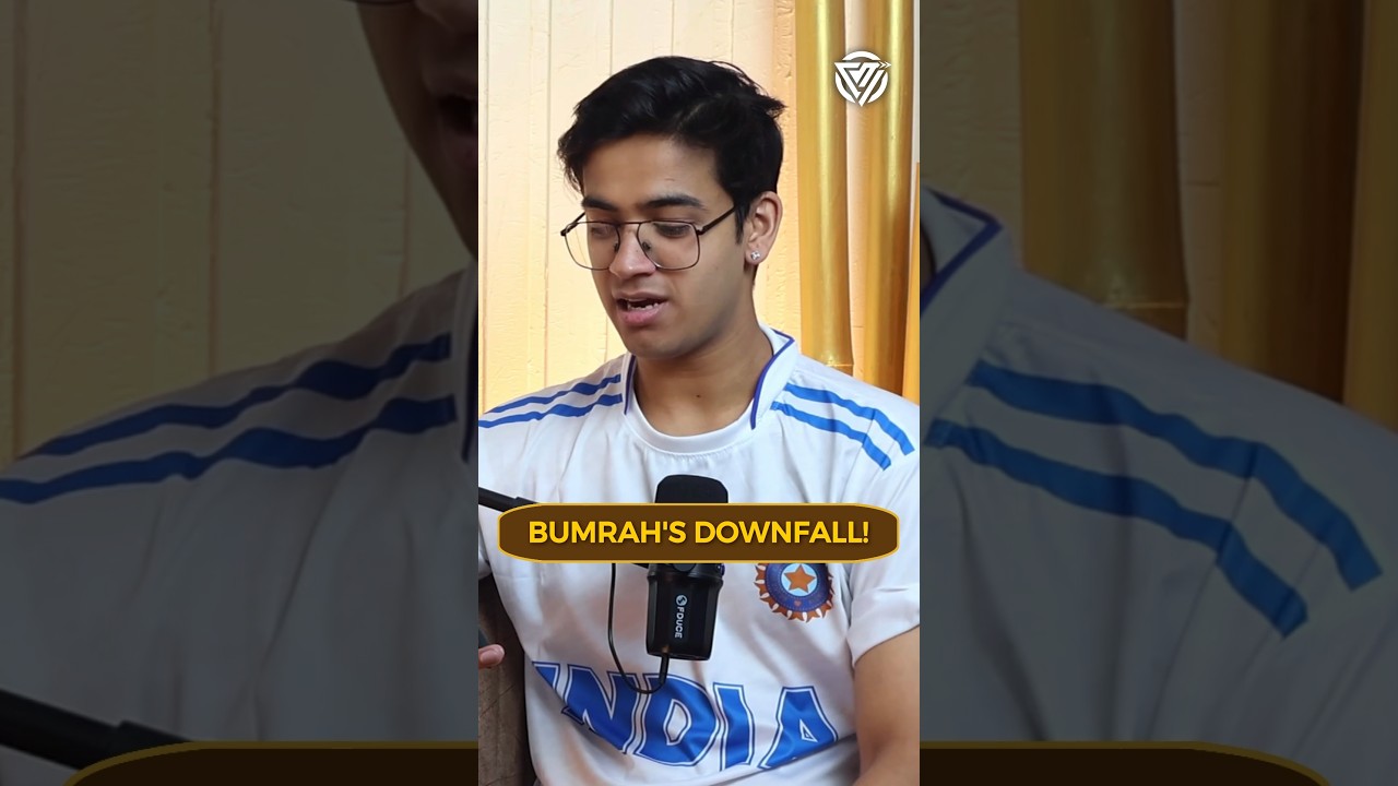 Bumrah's Sudden Downfall!😱