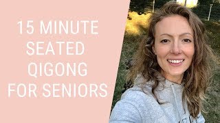 15 minute Seated Qigong Routine - Qigong 8 Pieces of Brocade - Qigong Exercises for Seniors screenshot 3