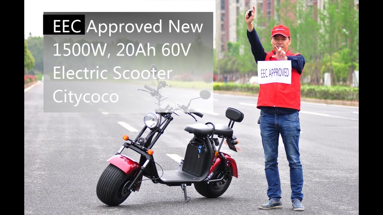 electric fat tire scooter 1500w