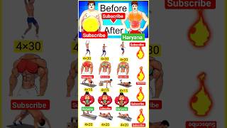 3 Days Six pack exercise abs workout challenge at home sixpackabs coreworkoutabs viralshorts